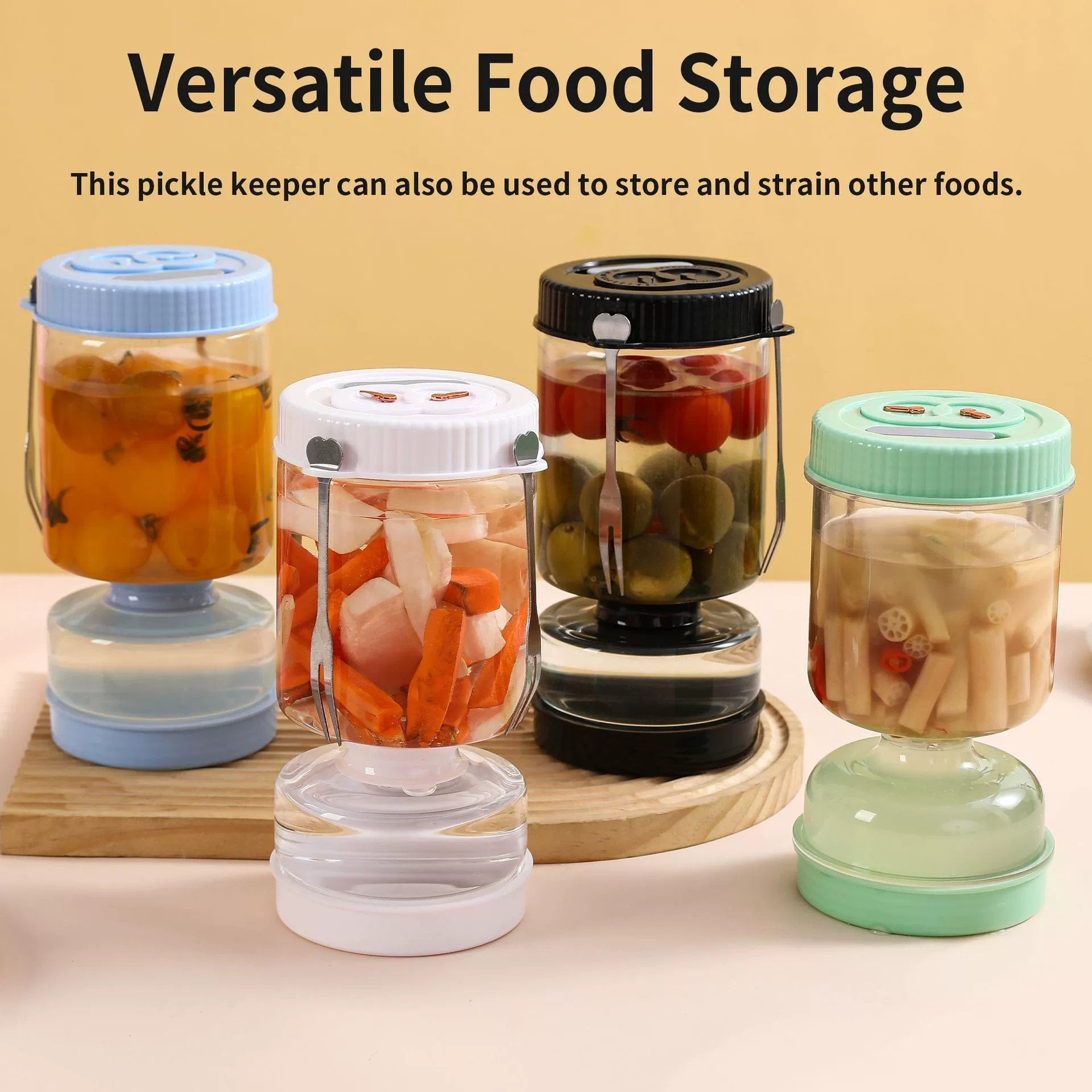 Hourglass Pickle & Olive Jar