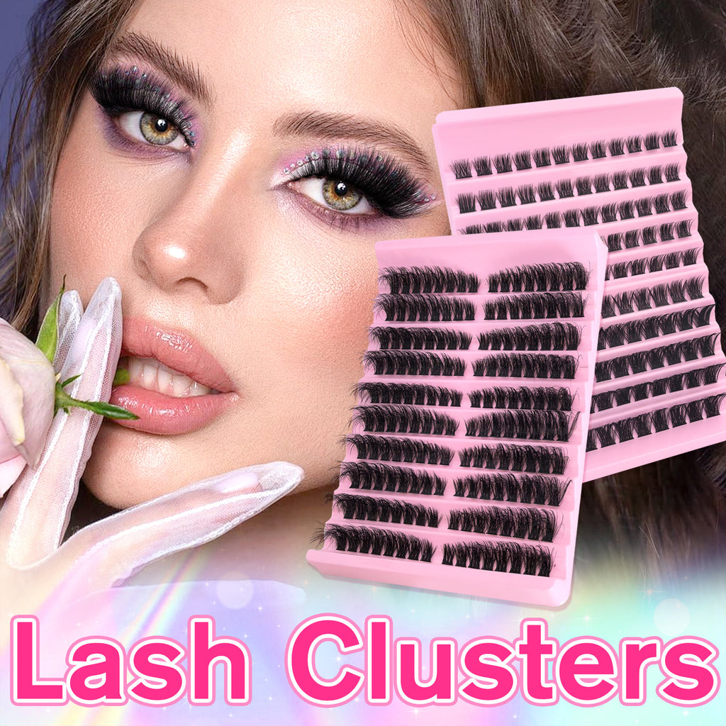 🔥JUST 1 HIT🔥 2000 Pcs  Mixed-Length Individual False Eyelash Kit