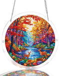 Deer in the Forest Light Suncatcher-Acrylic Window Art