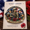 Women Warriors Commemorative Chest Brooch