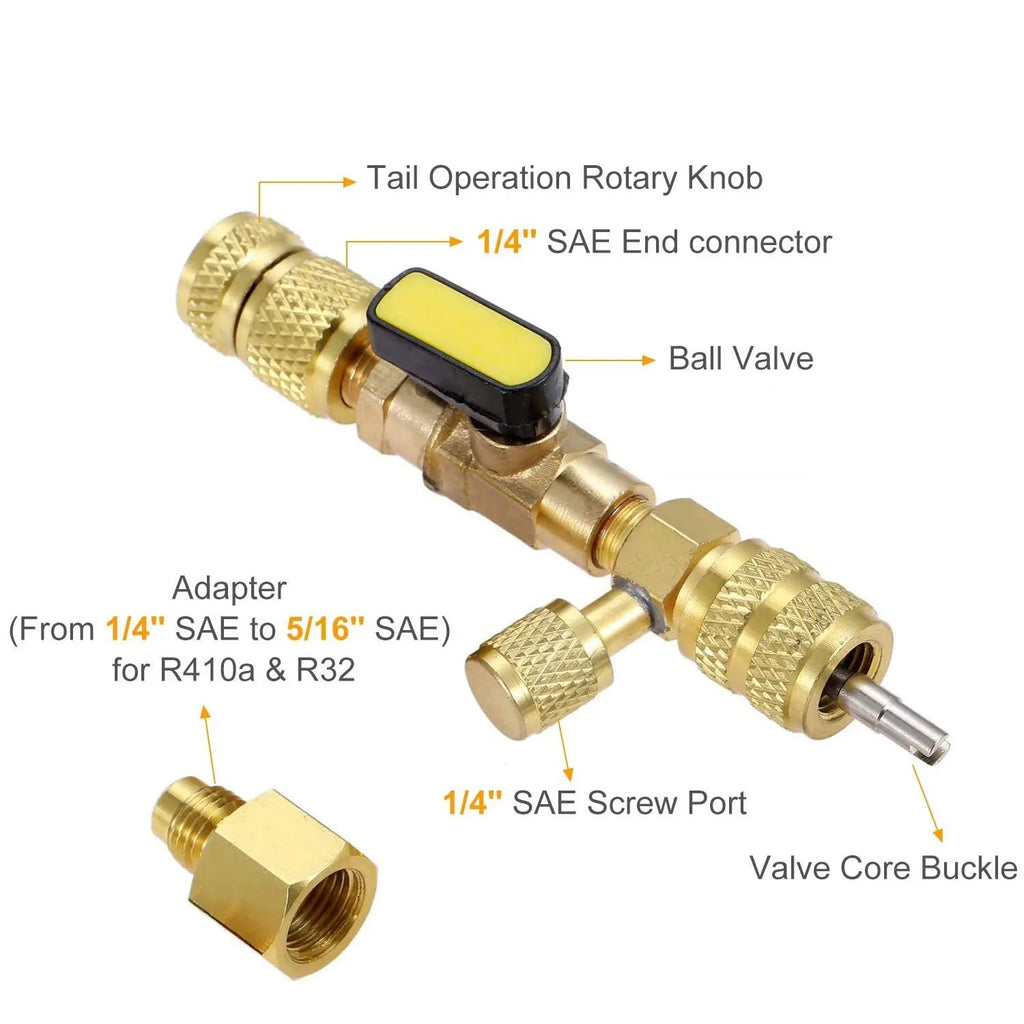 🔥Last Day 49% OFF -🛠️Home & Auto AC Valve Core Remover Installer Tool🏠