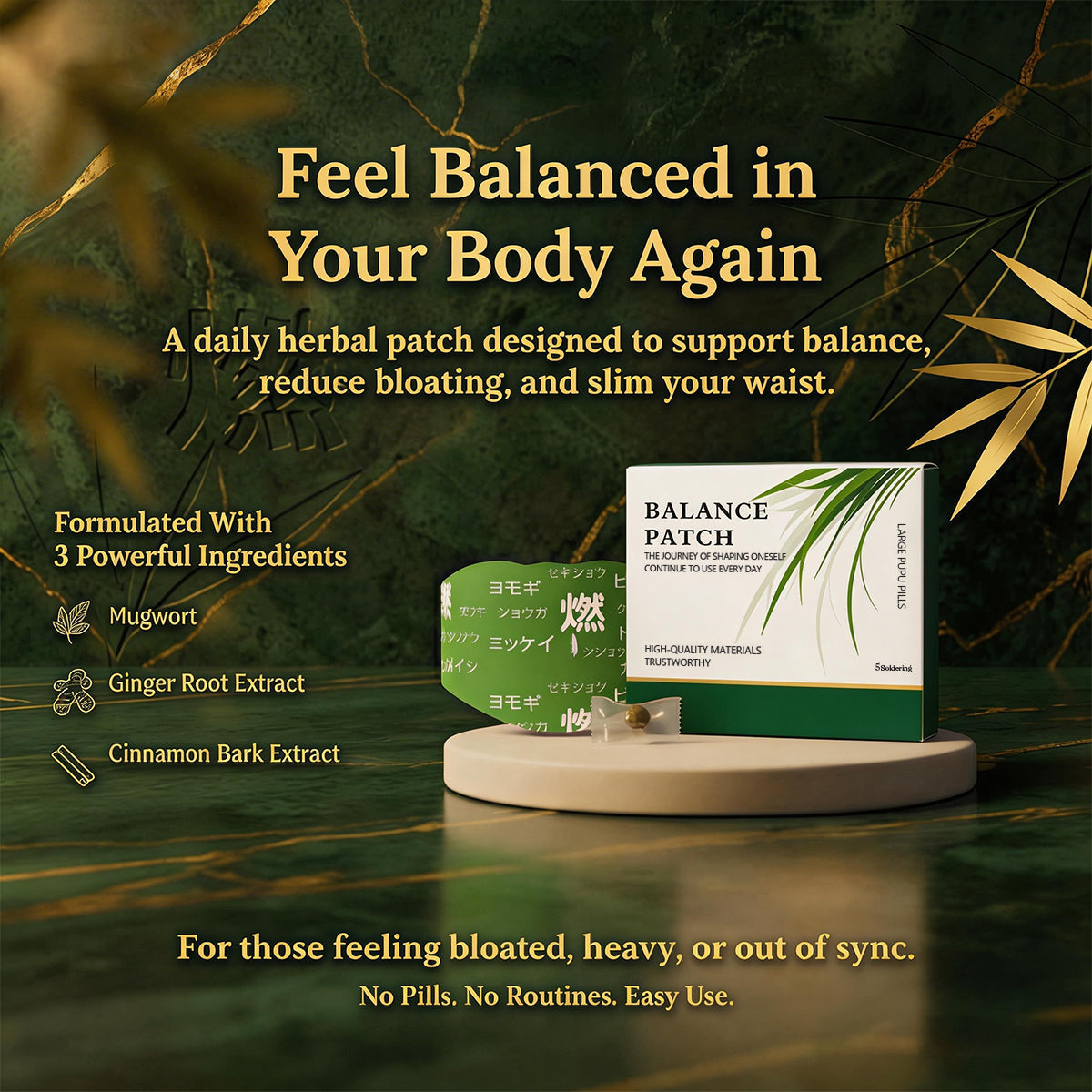 🔥Each only $6.9🔥Last Day 49% OFF🛠️Traditional Japanese Herbal Patch