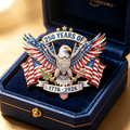 American Elemental Patriot Commemorative Brooch
