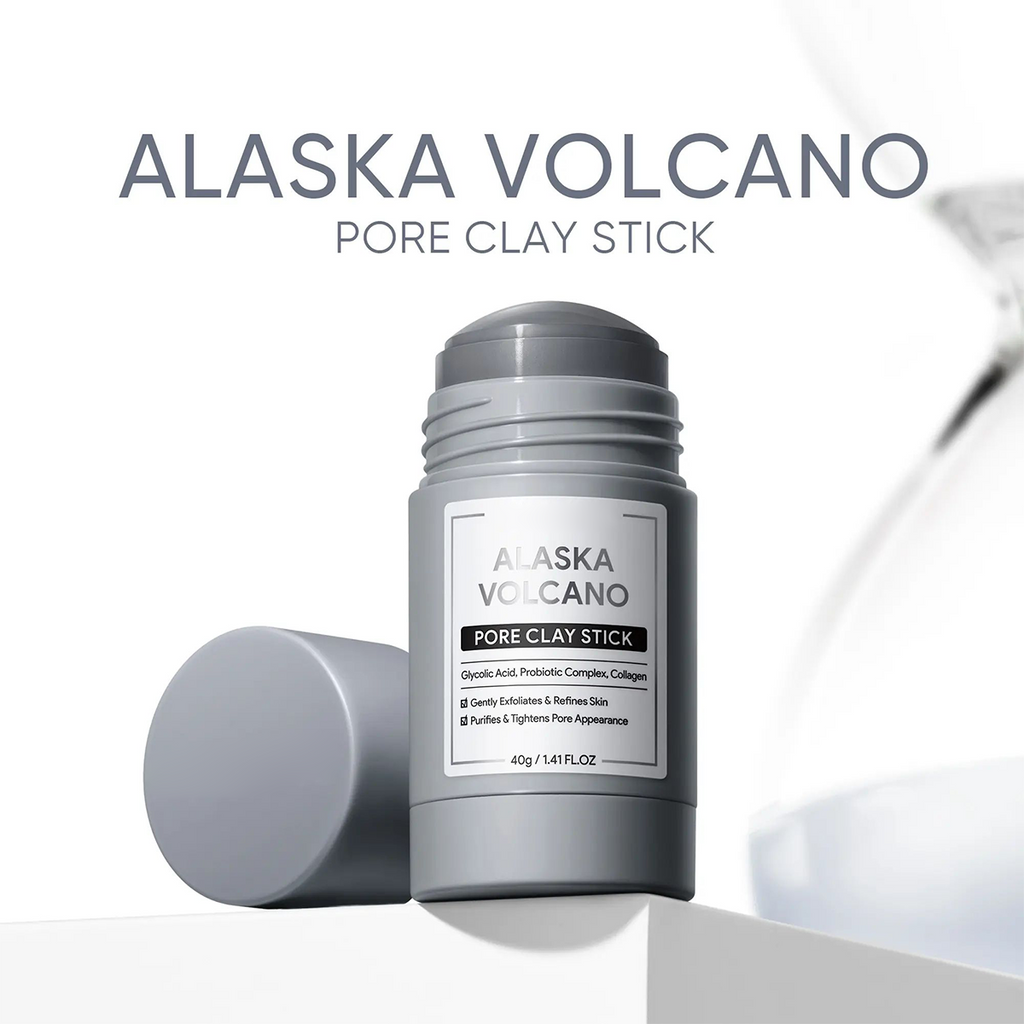💥Each only $5.9💥Alaska Volcano Pore Clay Stick Cleansing Blackhead Remover Face Mask Stick