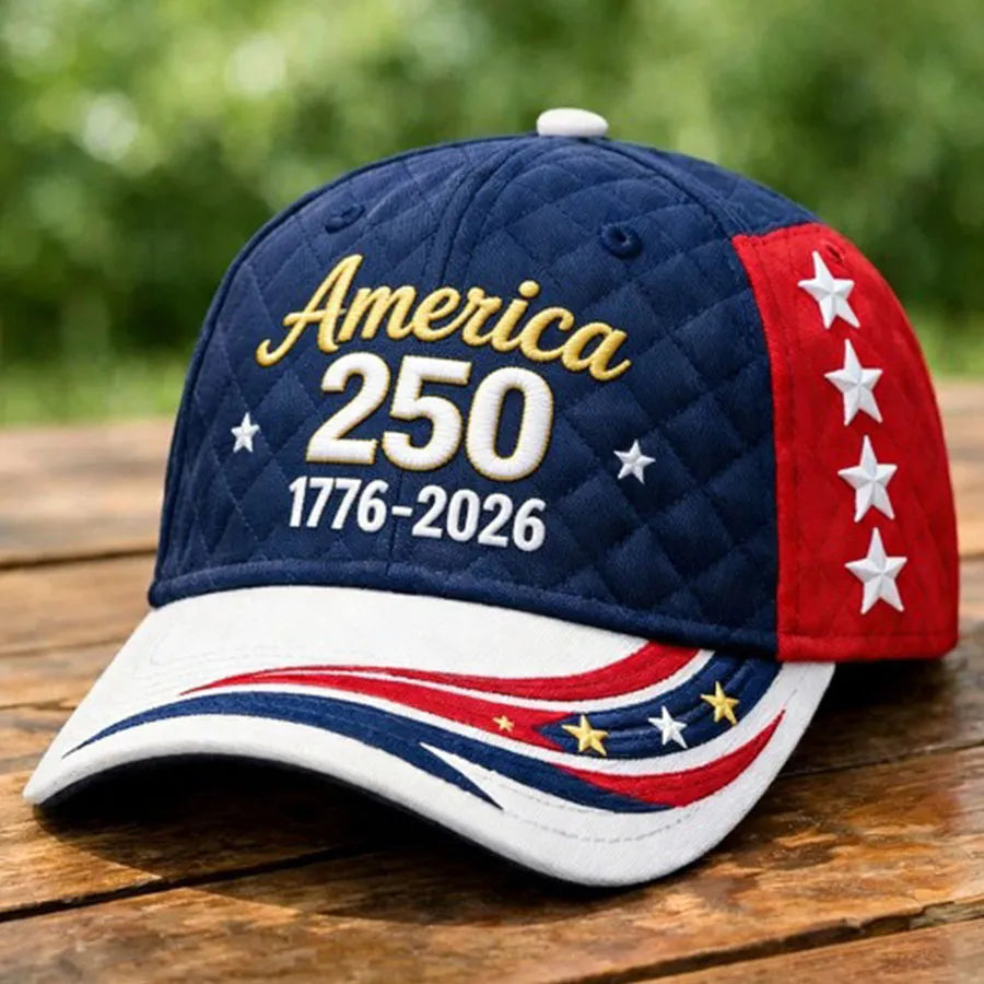 Unisex Independence Day, American flag printing celebration, commemorative casual baseball cap