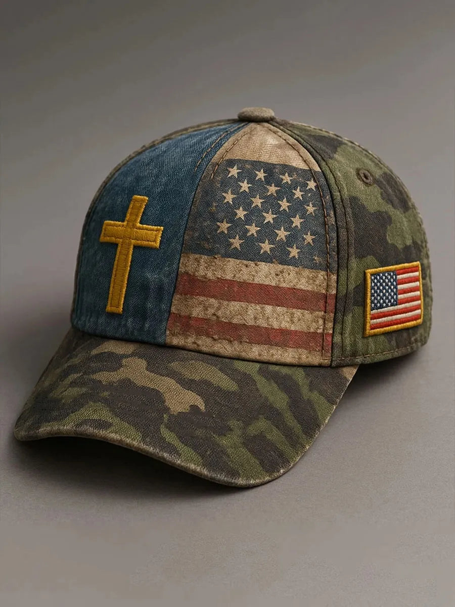 Unisex Faith Art Print Casual Baseball Cap