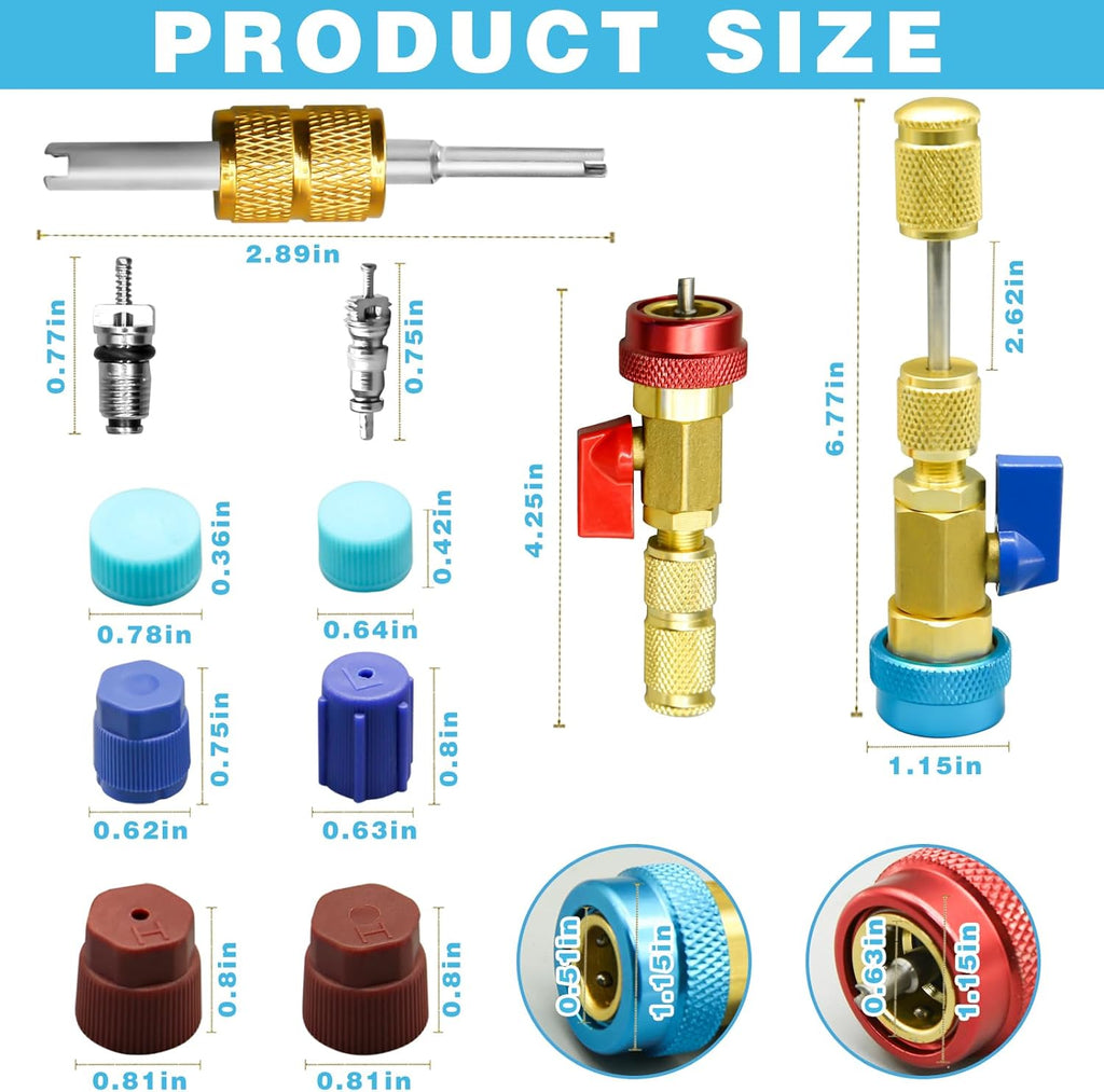 🔥Last Day 49% OFF -🛠️Home & Auto AC Valve Core Remover Installer Tool🏠