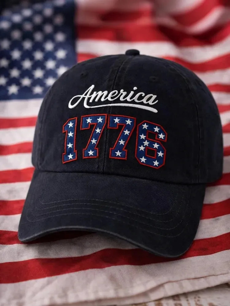 Embroidered 250th America Anniversary Embroidered Cap