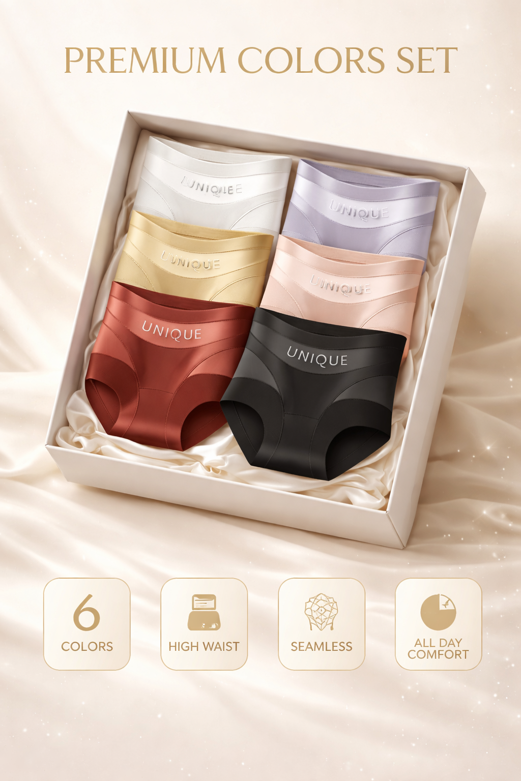 ✨Each Only $4.9 ✨Women’s High-Waisted Tummy Control Seamless Bodyshorts