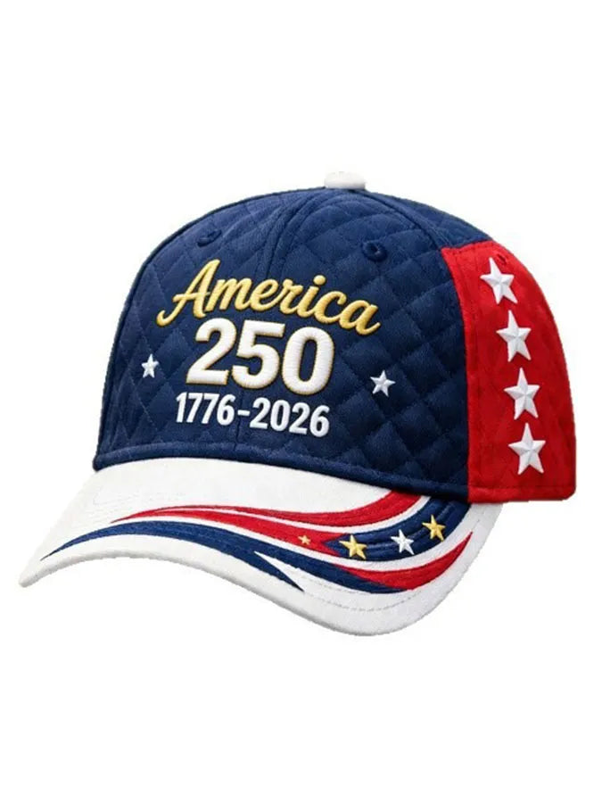 Unisex Independence Day, American flag printing celebration, commemorative casual baseball cap