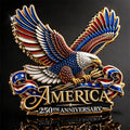 USA 250th Anniversary Eagle Commemorative Medal