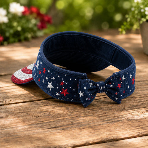 250th Anniversary American Flag Sequin Visor