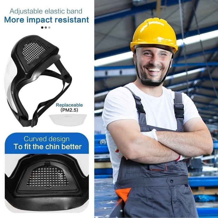 🔥Last Day 49% OFF -each only $6.6🛠️Anti-Fog Protective Full Face Shield