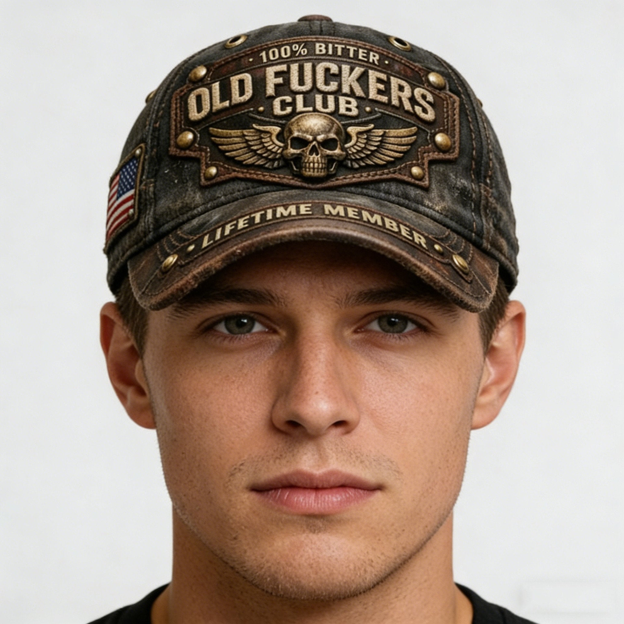 🔥Last Day 50% OFF - Old F*ckers Club Vintage Baseball Cap