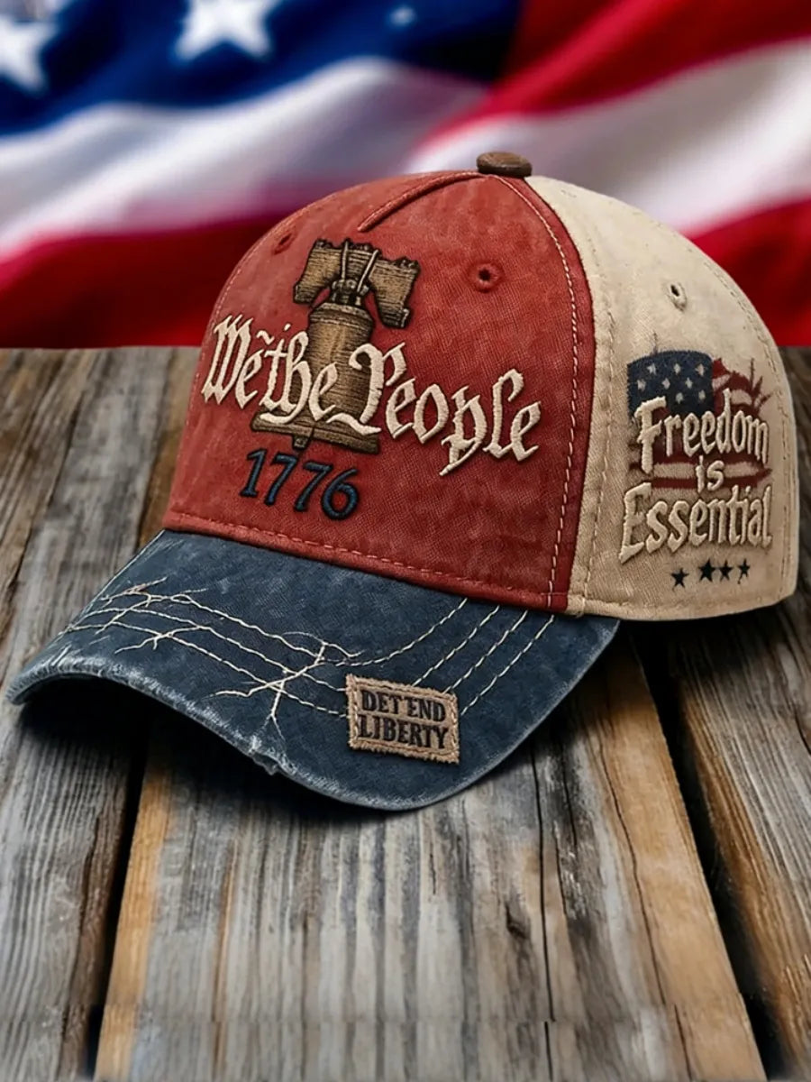We The People Vintage Men's Anniversary Washed Cap