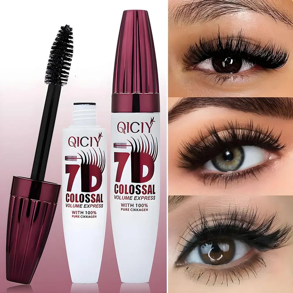 🔥LAST DAY SALE 49% OFF-🔥💨Smudge-Proof 7D Waterproof Volume Curling & Lengthening Mascara